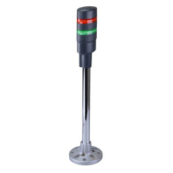 LD6A-2PQB-RG Red/Green Stack Light LED Tower Pole Mount 24VAC/DC IDEC