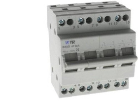 Przełącznik modułowy sieć-agregat agregat-sieć 1-0-2 I-0-II 4P 40A 400V BX9G 493540