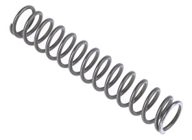 Sprężyna dociskowa średnica zew 18mm długość wolna 98mm średnica liny 2mm Alloy Steel 3.19N/mm RS PRO