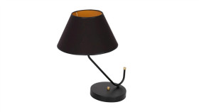 Lampa Stołowa Victoria Black 1Xe27 Mlp4914 Milagro