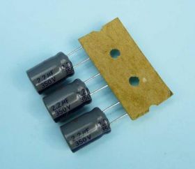 2,2uF/350V 10x16 GM ELKO 100SZT