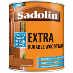 Sadolin 5028528 Extra Durable Woodstain Antique Pine 1 litre