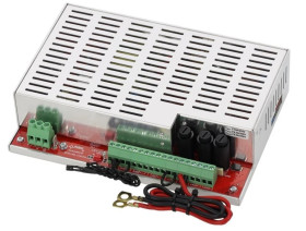 Moduł zasilacza do systemów przeciwpożarowych EN54M-5A17-40 27,6V/5A/2×17-40Ah