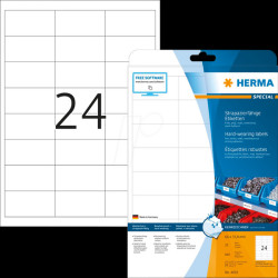 4691 Special A4 film labels, white