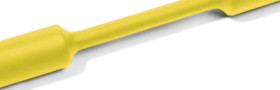 Heatshrink tubing, 3:1, (24/8 mm), PO, radiation crosslinked, yellow, 333-32404