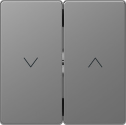 Merten Zaślepka Przełącznik schodowy System Design stali szlachetnej MEG3855-6036 1 szt.