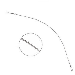 Brzeszczot do piły włosowej - jednostronny ząb - 30cm - wymienny brzeszczot