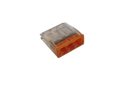 Szybkozłączka 3x0,5-2,5mm2 transparentna ZA-3x2,5 /100szt./