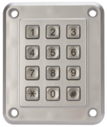 Klawiatura wandaloodporna IP67 12 Key