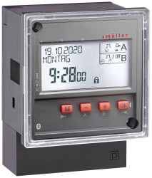 Müller SC 44.21 pro4 230V 50-60Hz Przekaźnik czasowy na szynę DIN cyfrowy 230 V 4000 W
