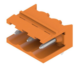 Wtyk PCB 3-pinowe raster: 5.08mm -rzędowe Weidmuller Przepust 18.0A 400.0 V.