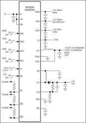 5-Output PMICs with DC-DC Core Supply for Low-Cost PDAs