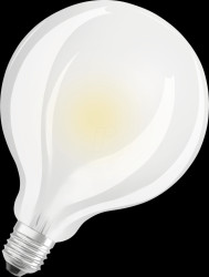 4058075808515 LED bulb STAR GLOBE95 E27, 11 W, 1521 lm, 2700 K, filament