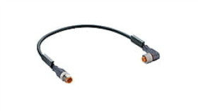 Kabel Konfekcjonowany Obustronnie M12 4-Pinowy Męskie Proste Żeńskie Złącze...