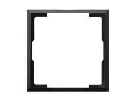 ARIA Ramka ozdobna do gniazd wtyczkowych czarny metalik RO-2U/33 OSPEL