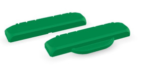 Hinge, ABS, (L x W x H) 19.5 x 125 x 34.4 mm, green, for B 1413../B 1813../B 2213.., 96930209