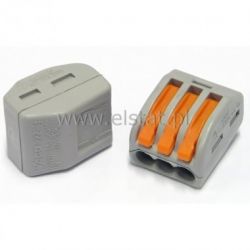 Złącza Wago 3x2,5mm wielokrotnego użytku