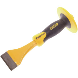 Stanley 4-18-330 FatMax Electricians Steel Chisel 55mm With Guard