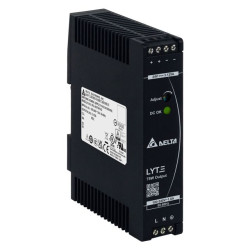 Zasilacz szyny DIN U wy 24V dc I wy 3.125A U we 85 → 264V ac Delta Electronics 75W impulsowy