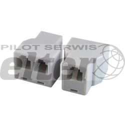 Rozdzielacz telefoniczny 3 x Gniazdo RJ11 6p6c