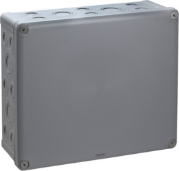 Branching box, 325 x 175 x 120 mm, gray, IP55, ENN05099
