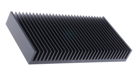 Radiator 150 x 300 x 40mm 0.35K/W Uniwersalny Prostokątny Alu