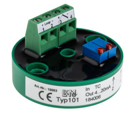 Przetwornik temperatury wy: Termopara typu K 24 V