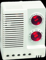 Humidity controller, plastic, (W x H x D) 60 x 77 x 43 mm, light gray, 01230.1-00