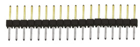 Złącze szpilkowe 18-pinowe TSW raster: 2.54 mm Prosty 1-rzędowe Samtec Otwór przelotowy 550 V Bez osłony