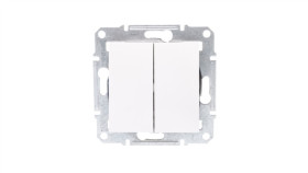 Asfora Łącznik Świecznikowy Bez Ramki Biały Eph0301421