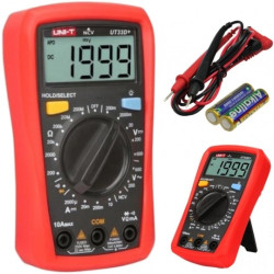 Miernik uniwersalny z pomiarem NCV multimetr cyfrowy z wyświetlaczem LCD UNI-T UT33D