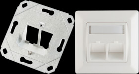 BS08-10100 Keystone connection box 2 Port