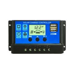 Ładowarka z wyświetlaczem LCD do paneli solarnych