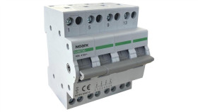 Przełącznik Modułowy Instalacyjny Wyboru Zasilania Sieci 1-0-2 4P 40A 4Co Noark