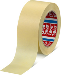 Masking tape, 50 x 0.125 mm, paper, beige, 50 m, 04323-00013-00
