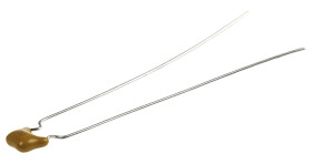 Wielowarstwowy kondensator ceramiczny (MLCC) 680pF 100V dc C0G ±5% THT AVX