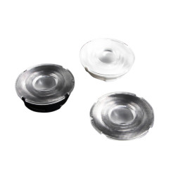 Soczewka LED owalna, kąt widzenia 50 ° Bezbarwny Metakrylan polimetylu (PMMA) Okrągły, Ledil, seria: Amy 50