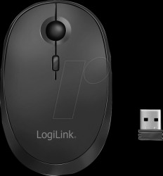 ID0204 Wireless Mouse, bluetooth, 2.4 GHz, black