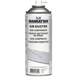 Manhattan 156141 Gas Duster 400ml Removes Dust from Sensitive Surfaces