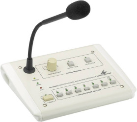 Mikrofon stołowy ELA Monacor PA-6000RC 1 szt.