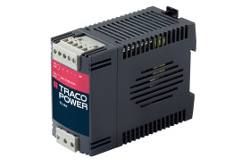 Zasilacz szyny DIN U wy 48V dc I wy 1.25A U we 85 → 264 V ac / 85 → 375V dc TRACOPOWER 60W impulsowy