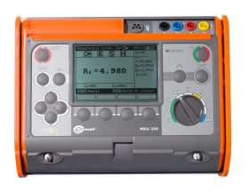 Miernik rezystancji uziemienia i rezystywności gruntu MRU-200 WMPLMRU200