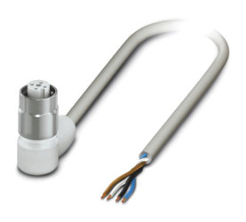 Przewód czujnik-siłownik ze złączem Złącze M12 liczba rdzeni 4 długość 3m Rodzaj A Żeńskie