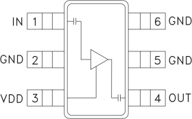 GaAs MMIC Low Noise Amplifier SMT, 2.2 - 2.5 GHz