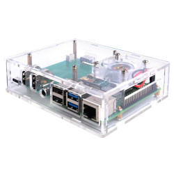 Acrylic Set-top Box Kit for Raspberry Pi 4