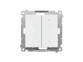 SIMON 55 Ściemniacz klawiszowy do LED 15-200 W 230 V biały mat TESL1.01/111 KONTAKT SIMON