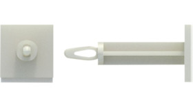 Podkładka dystansowa płytek PCB 4.8mm Poliamid Dystans otwór w PCB: 2.54mm