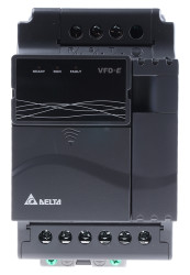 Przekształtnik częstotliwości 2,2 kW 3-fazowy 460 V AC 7,1 A 0 → 599.0Hz VFD-E RS485 ModBus Silniki AC