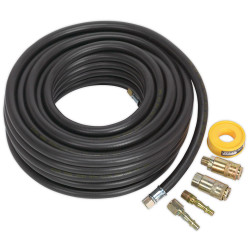 Sealey AHK01 Air Hose Kit 15mtr x Ø8mm with Connectors