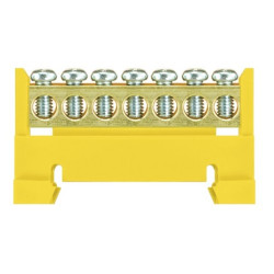 Listwa zaciskowa nieizol. 7x żółta LZ7/Ż PAWBOL